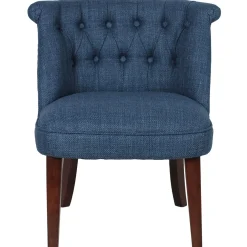 Best Grace Mitchell Roxanne Accent Chair, Blue Kd Low Price Accent Chairs
