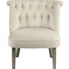 Grace Mitchell Roxanne Ivory Accent Chair Featured Accent Chairs