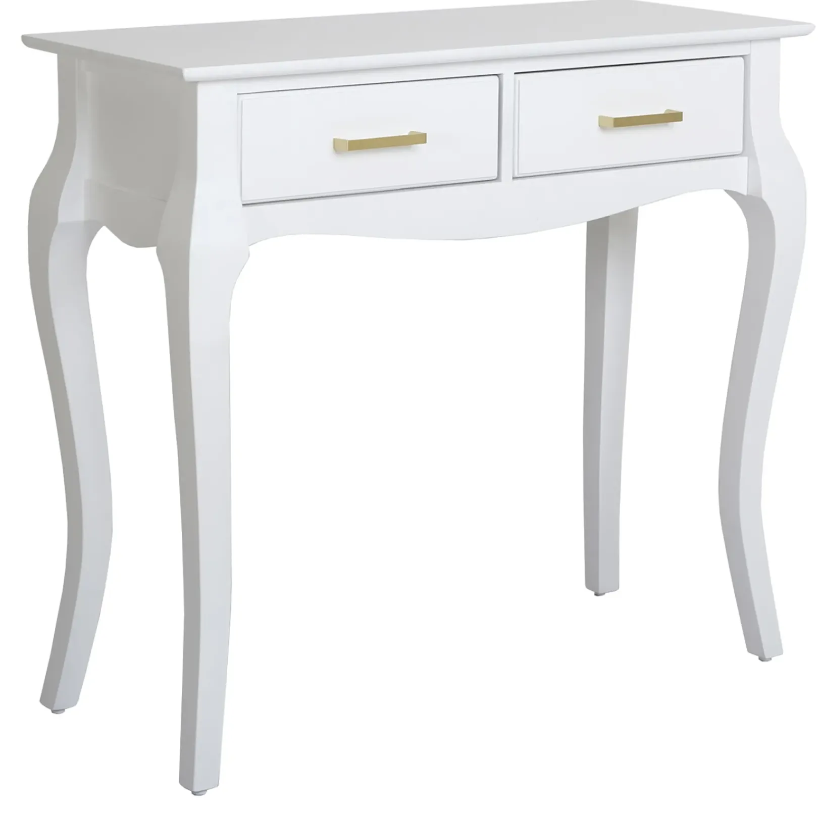 New Grace Mitchell Scarlett 2-Drawer Console Table, White Clearance Entryway Furniture