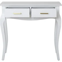 New Grace Mitchell Scarlett 2-Drawer Console Table, White Clearance Entryway Furniture