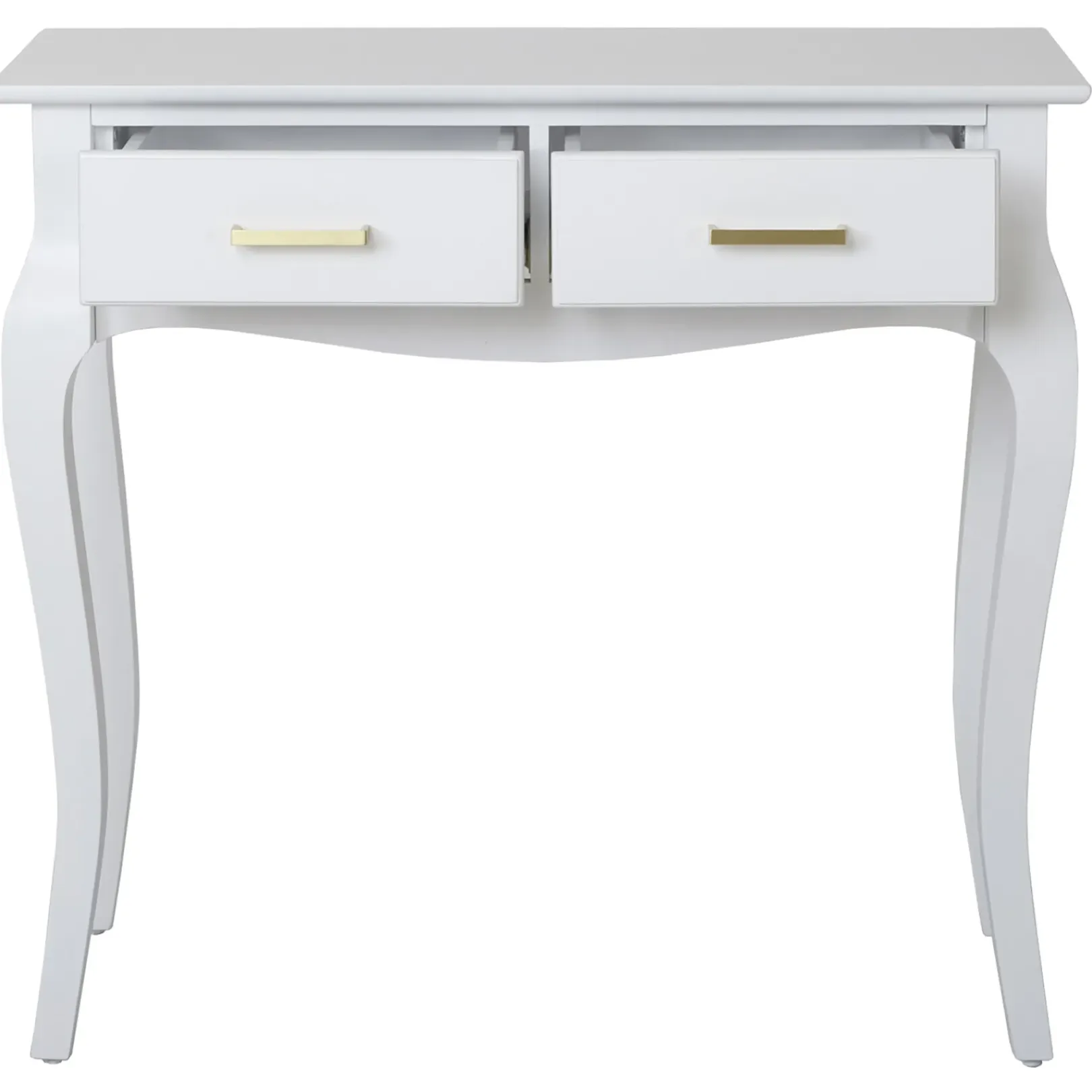 New Grace Mitchell Scarlett 2-Drawer Console Table, White Clearance Entryway Furniture