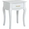 Hot Grace Mitchell Scarlett White End Table Good Quality Coffee & End Tables