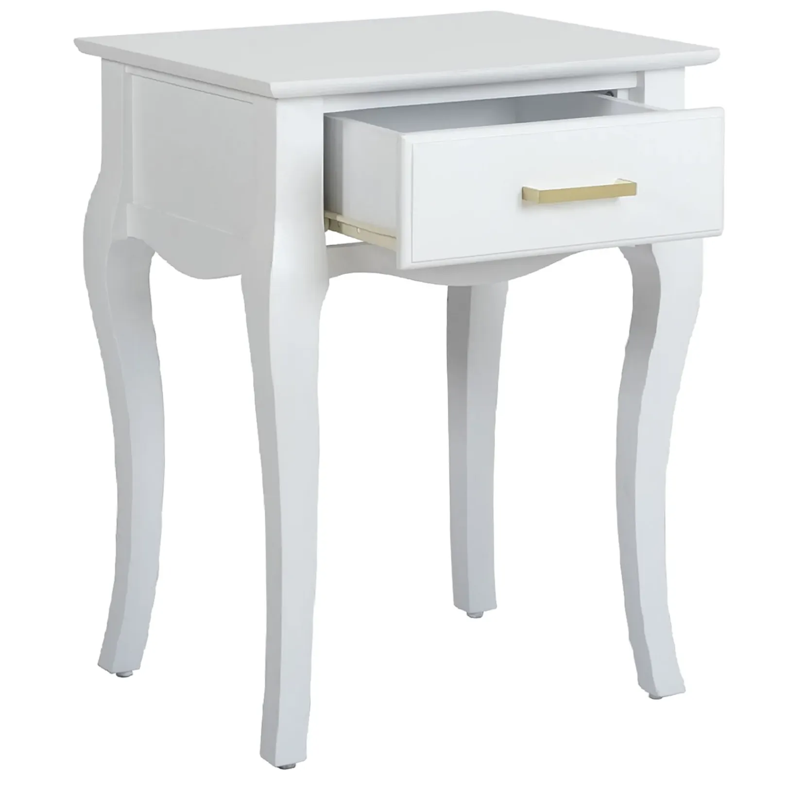 Hot Grace Mitchell Scarlett White End Table Good Quality Coffee & End Tables