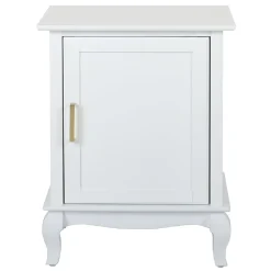 New Grace Mitchell Scarlett White 1-Door Cabinet Promotion Cabinets & Chests