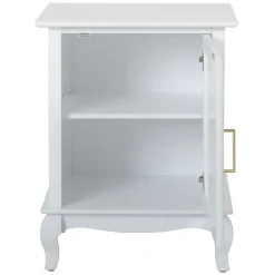 New Grace Mitchell Scarlett White 1-Door Cabinet Promotion Cabinets & Chests