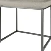 Best Grey Rectangle Vanity Stool Premium Stools & Benches