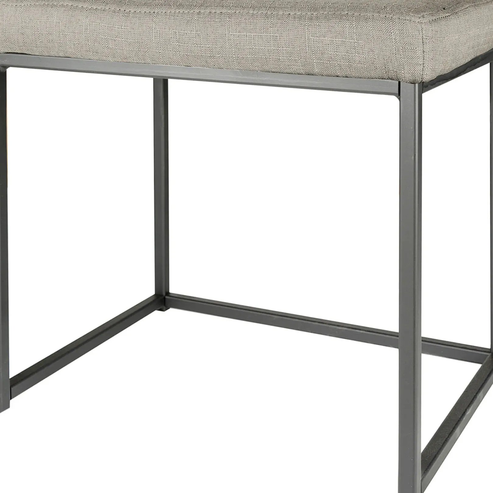 Best Grey Rectangle Vanity Stool Premium Stools & Benches