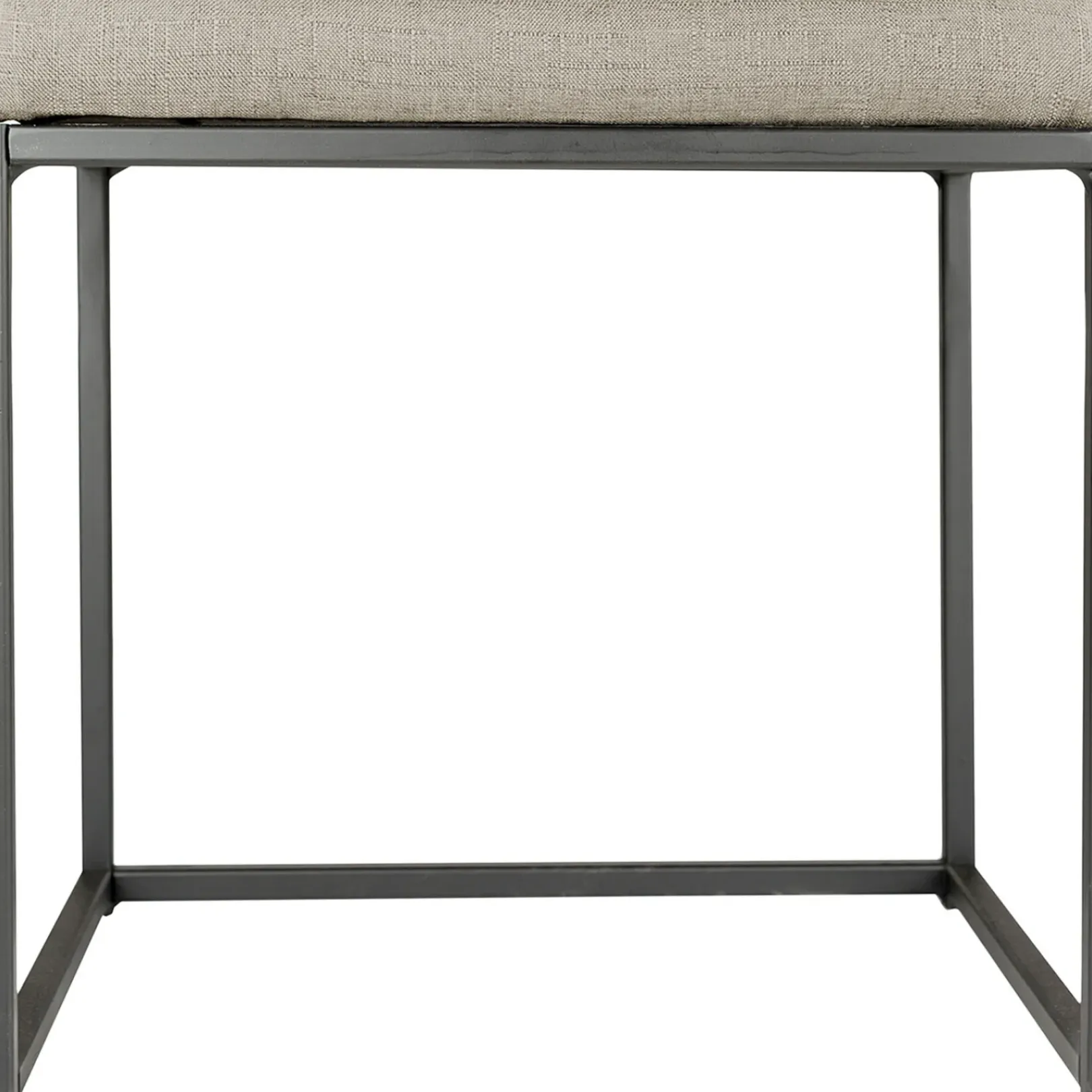 Best Grey Rectangle Vanity Stool Premium Stools & Benches