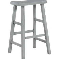 New Grey Saddle Barstool, 29 Online Discount Barstools