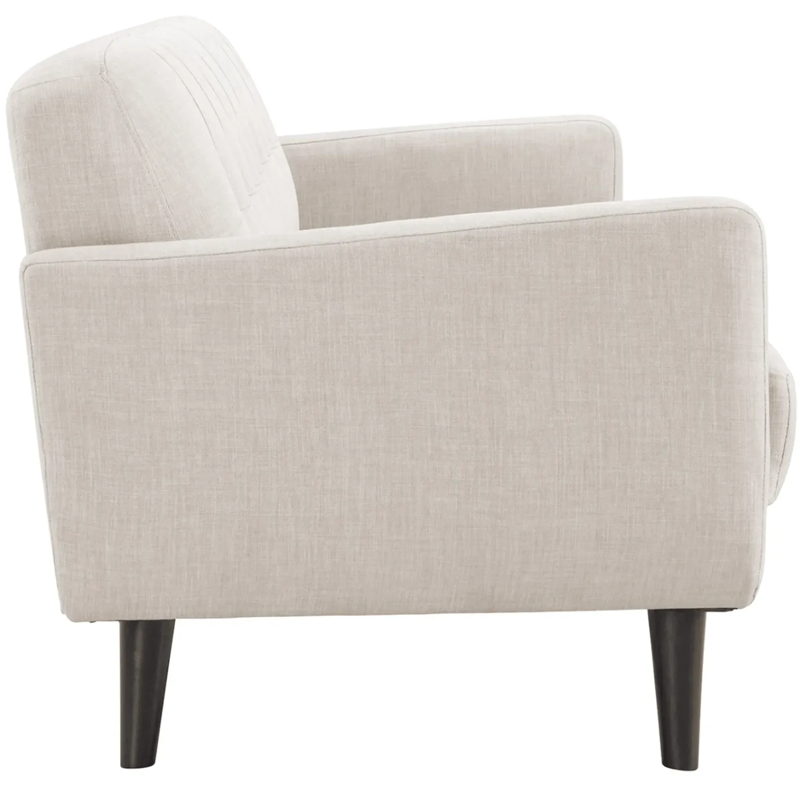 Clearance Hadley Tufted Back Accent Chair, Taupe Opening Sales Accent Chairs