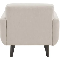 Clearance Hadley Tufted Back Accent Chair, Taupe Opening Sales Accent Chairs