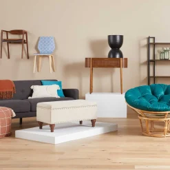 Clearance Hadley Tufted Back Sofa, Charcoal Grey Opening Sales Sofas & Settees & Loveseats