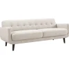Outlet Hadley Tufted Back Sofa, Taupe Opening Sales Sofas & Settees & Loveseats