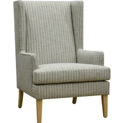 New Honeybloom Asher Wing Accent Chair Outlet Accent Chairs
