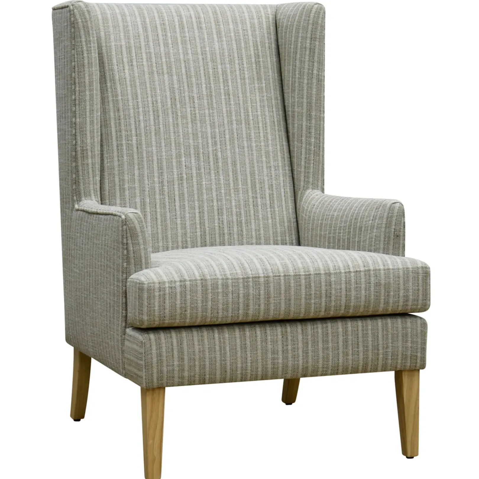 New Honeybloom Asher Wing Accent Chair Outlet Accent Chairs