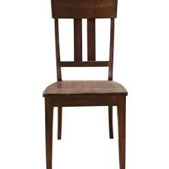 Sale Honeybloom Chloe Brown Wooden Dining Chair Clearance Dining Chairs & Benches