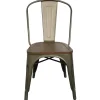 Online Honeybloom Ennis Metal Dining Chair Discount Online Dining Chairs & Benches
