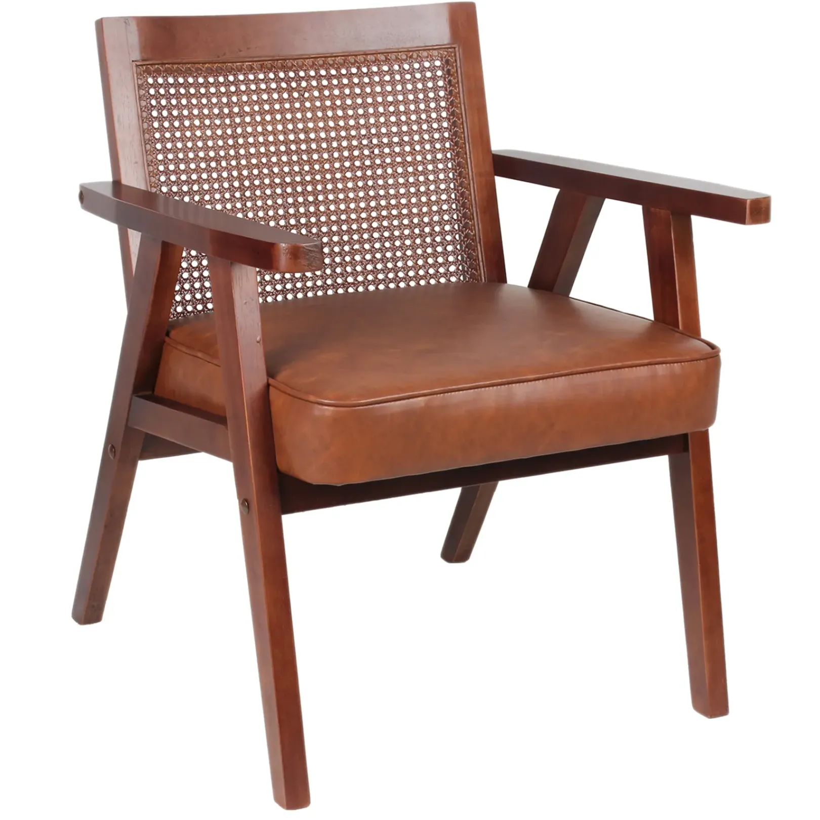 New Honeybloom Kanon Cane Back Accent Chair Gift Selection Accent Chairs