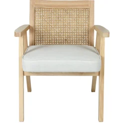 Honeybloom Kanon White Oak Accent Chair Opening Sales Accent Chairs