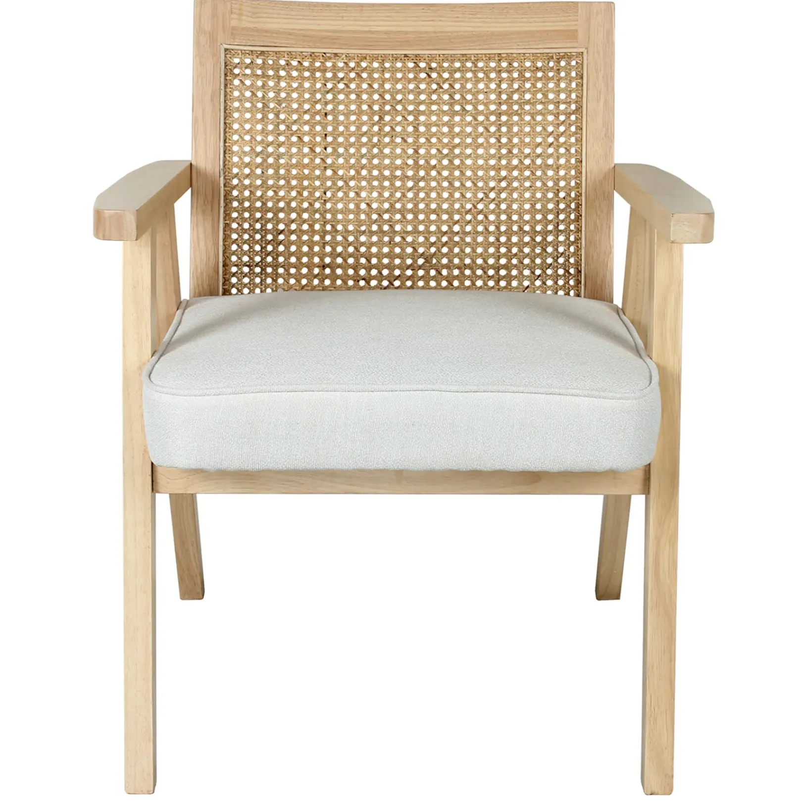 Honeybloom Kanon White Oak Accent Chair Opening Sales Accent Chairs