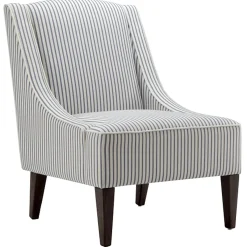 Outlet Honeybloom Kayson Striped Accent Chair Flash Sale Accent Chairs