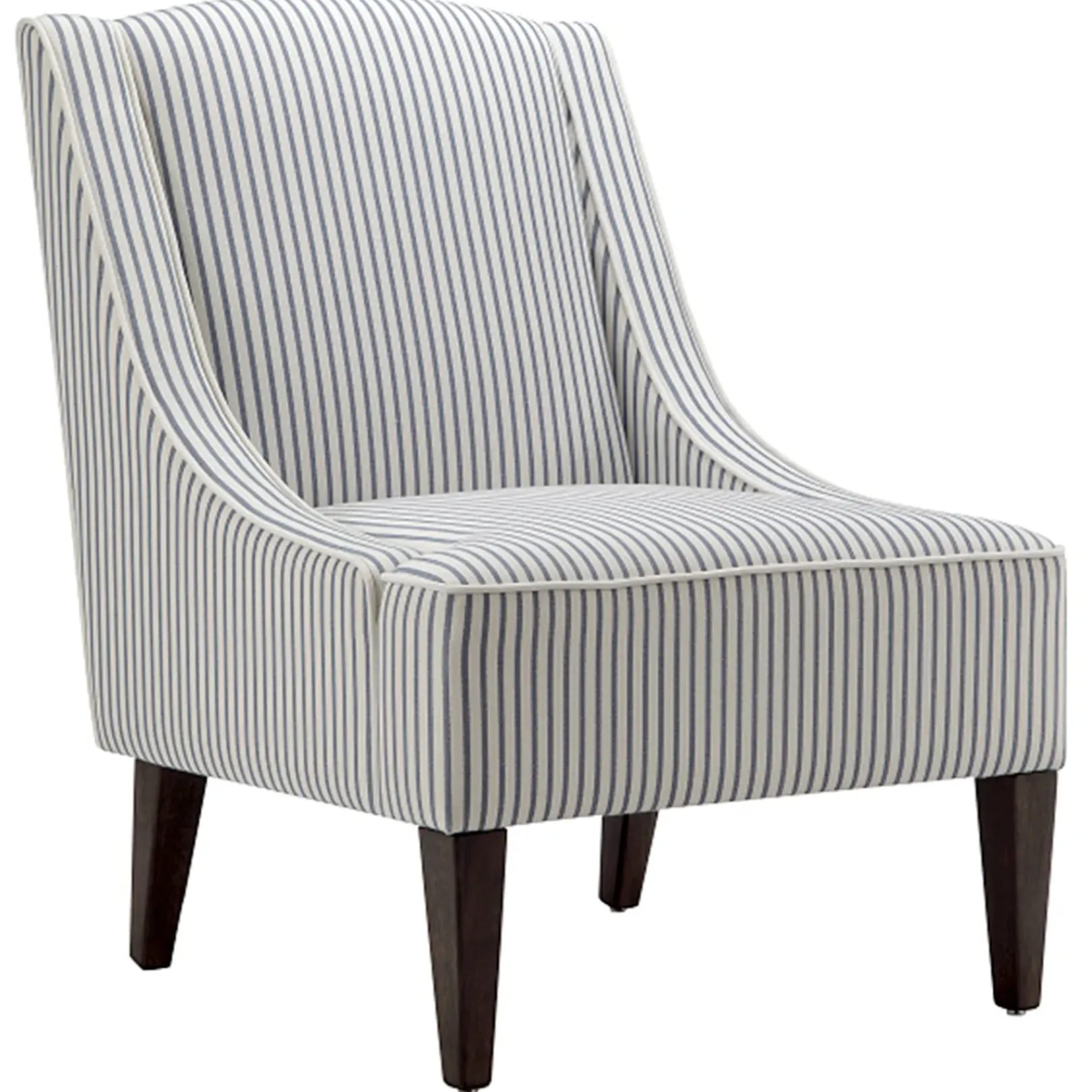 Outlet Honeybloom Kayson Striped Accent Chair Flash Sale Accent Chairs