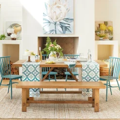 Clearance Honeybloom Massena Natural Wood Dining Table, 72 Online Discount Dining Tables & Sets
