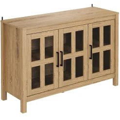 Outlet Honeybloom Oslo 3-Door Cabinet Discount Cabinets & Chests