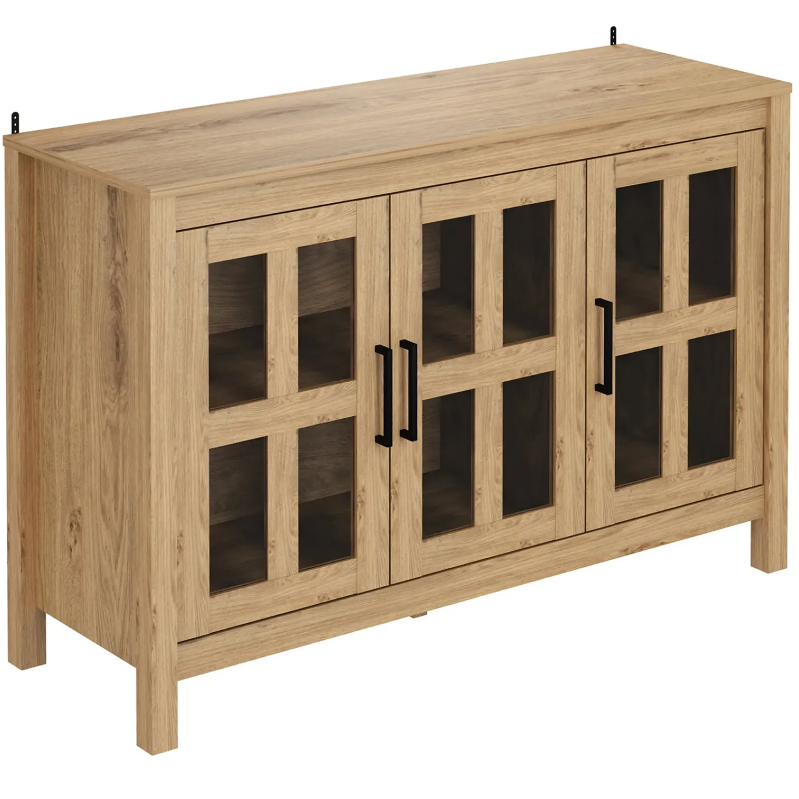 Outlet Honeybloom Oslo 3-Door Cabinet Discount Cabinets & Chests