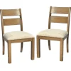 Sale Honeybloom 2-Pack Porter Wood-Back Dining Chair Discount Online Dining Chairs & Benches