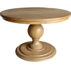 Honeybloom Penelope Wooden Dining Tabletop-Base Sold Separately, 48 Opening Sales Dining Tables & Sets
