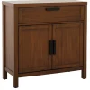 Online Honeybloom Samuel 1-Drawer 2-Door Wooden Cabinet Opening Sales Cabinets & Chests