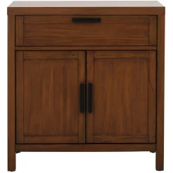 Online Honeybloom Samuel 1-Drawer 2-Door Wooden Cabinet Opening Sales Cabinets & Chests
