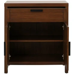 Online Honeybloom Samuel 1-Drawer 2-Door Wooden Cabinet Opening Sales Cabinets & Chests