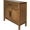 New Honeybloom Samuel 1-Drawer 2-Door Wooden Cabinet Online Discount Cabinets & Chests