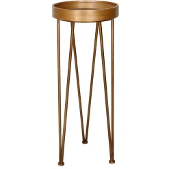 Outlet Honeybloom Tall Wood Top Plant Stand, 31.5 Outlet Plant Stands