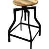 Clearance Honeybloom Waco Adjustable Backless Barstool Good Quality Barstools