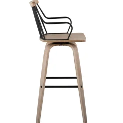 Best Honeybloom Whitley Swivel Barstool Opening Sales Barstools