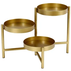 Sale 10In Metal 3 Tier Floding Stand Opening Sales Plant Stands