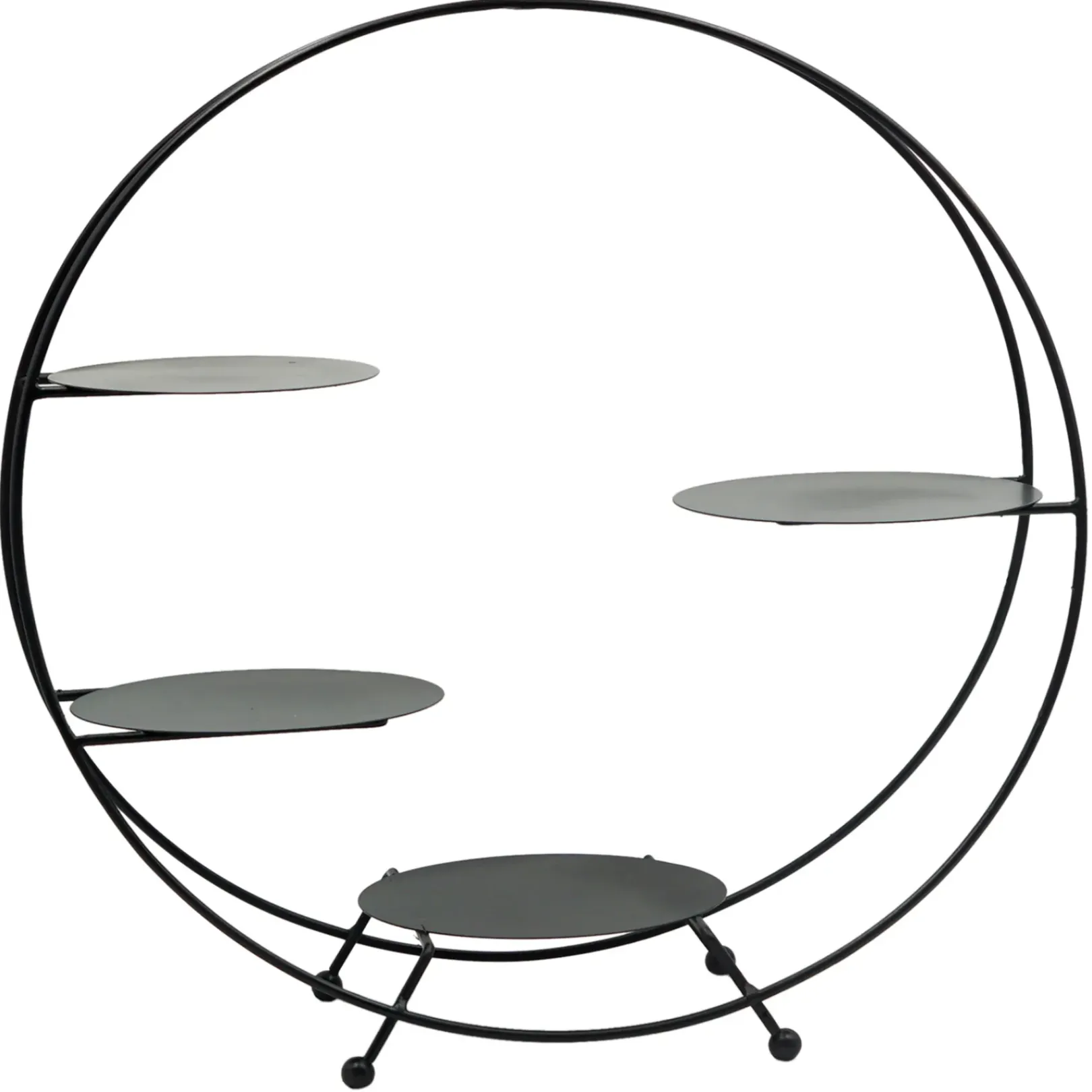 New 18In Round Tieredplant Stand Opening Sales Plant Stands