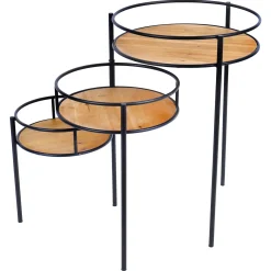 New 35In Wood And Metal Folding Stand Cheaper Plant Stands