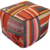 Hot Indira Yard Dyed Pouf Good Quality Ottomans & Poufs