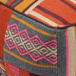 Hot Indira Yard Dyed Pouf Good Quality Ottomans & Poufs