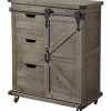Best Jacob 3-Drawer Sliding Barn Door Cabinet Flash Sale Cabinets & Chests