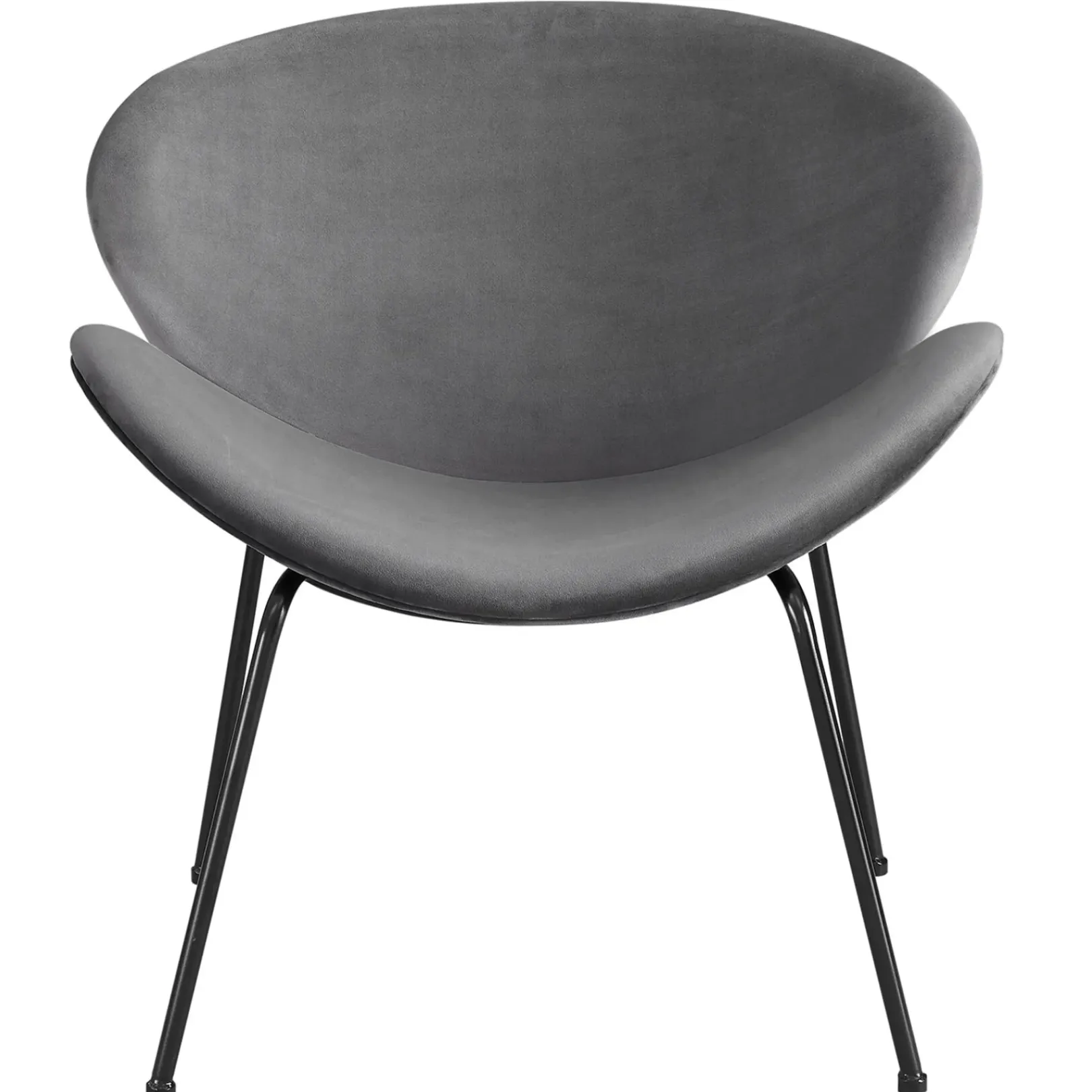 Online Jagger Chair With Black Metal Legs, Grey Exquisite Gifts Accent Chairs