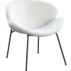 Online Jagger White Sherpa Accent Chair Bargain Sale Accent Chairs