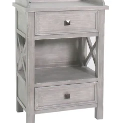 Outlet Jane X-Side Table With Usb Discount Accent Tables