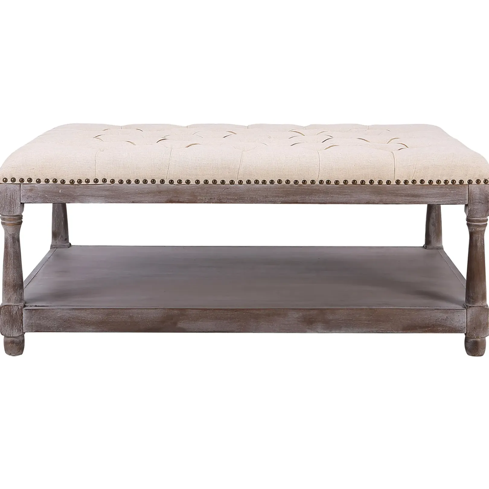 Best Jardan Tufted Ottoman Natural Kd Opening Sales Ottomans & Poufs