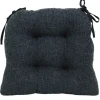 New Jasper Black Chair Pad Promotion Dining Chair Cushions & Pads