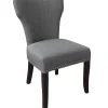 Online Jhene Ii Grey Studded Back Dining Chair Low Price Dining Chairs & Benches